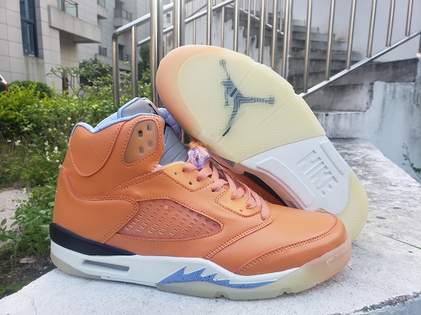 Men's Running Weapon Air Jordan 5 Orange Shoes 055 Men's Running Weapon Air Jordan 5 Orange Shoes 055